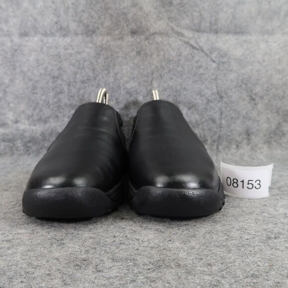 Easy Spirit Shoes Womens 6.5 Slip On Casual Moc Leather Black Comfort Work Walk - Picture 3 of 13